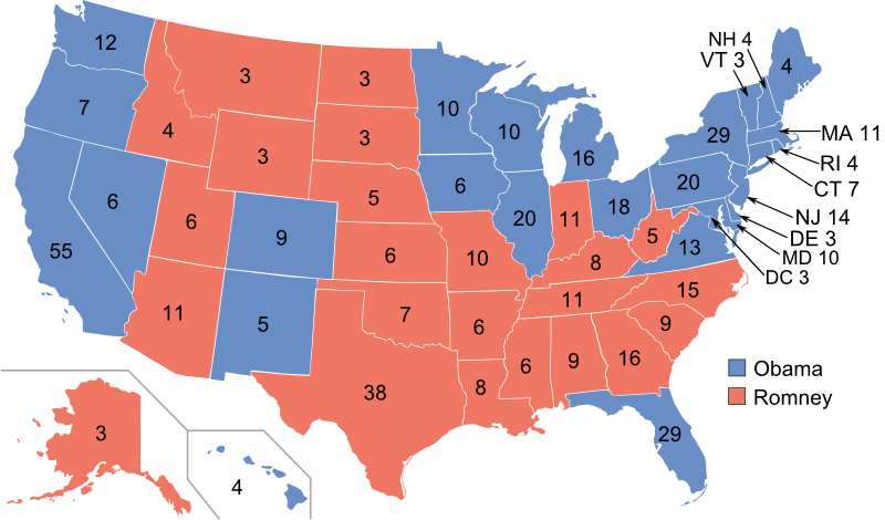 Electoral College 2012